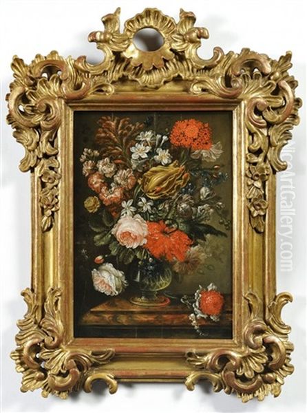 Two Floral Still Lifes - view 1