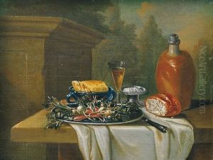 Still Life With Vegetable by Caspar Hirschel