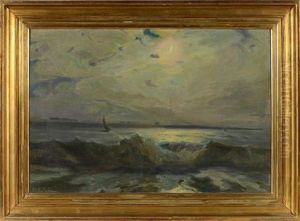 Marine Au Crepuscule by Emil Benediktoff Hirschfeld