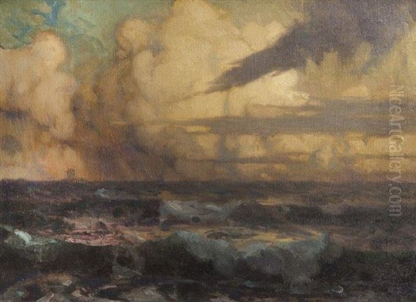 Effets De Lumiere Sur La Mer En Bretagne - view 1