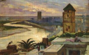 Derniers Rayons De Soleil Sur Rabat