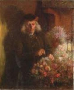 Breton Composant Un Bouquet