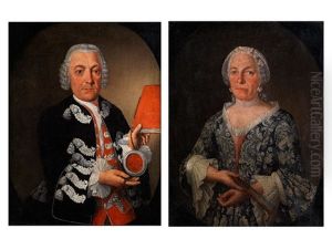 Johann Friedrich Alexander, Furst Zu Wied Und Carolina, Furstin Zu Wied (pair)