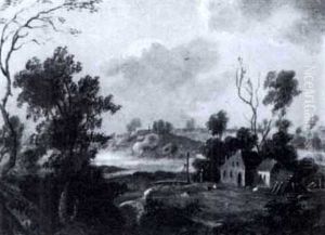 Pastoral Landscape by Johann Hyeronimus Hirschmann