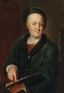 Self-portrait With A Palette