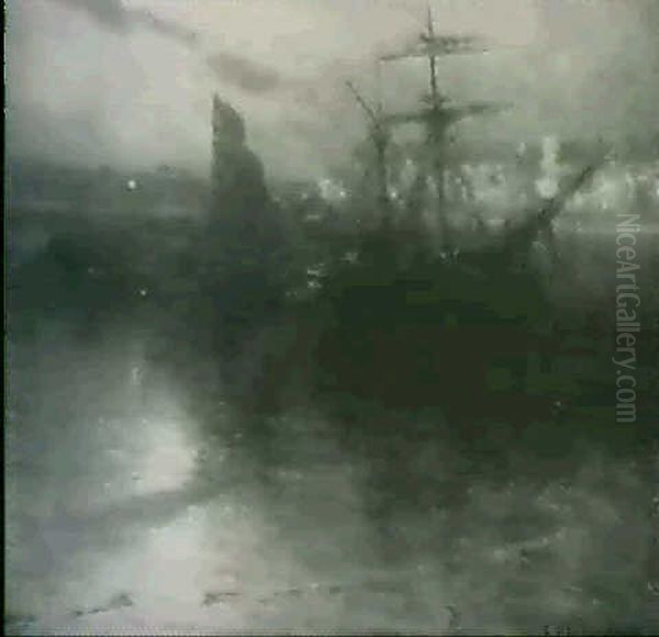 The Docks In The Moonlight - view 1