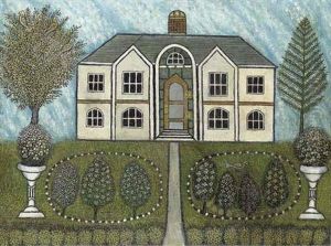 Landscape With House by Morris Hirshfield
