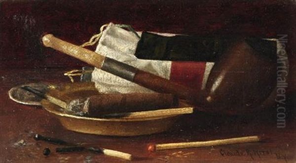 Still Life With Pipe And Cigar - view 1