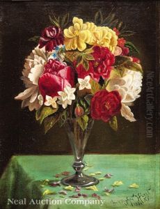 Still Life With Flowers by Claude Raguet Hirst