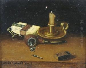Still Life With Pipe by Claude Raguet Hirst