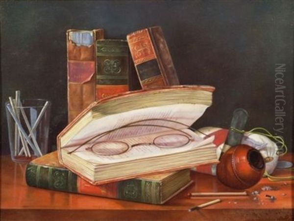 Still Life With Books - view 1
