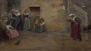 The Village's Fool by Shmuel Hirszenberg