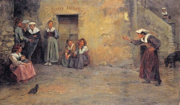 Figures In The Farm - view 1