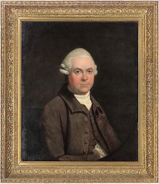 Portrait Of Mr. Buchan, Half-length, In A Brown Coat - view 1