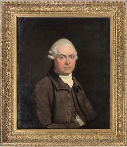 Portrait Of Mr. Buchan, Half-length, In A Brown Coat by Thomas Bardwell