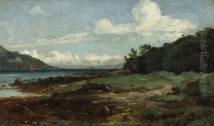 Landscape With Lake by Andrew Hislop