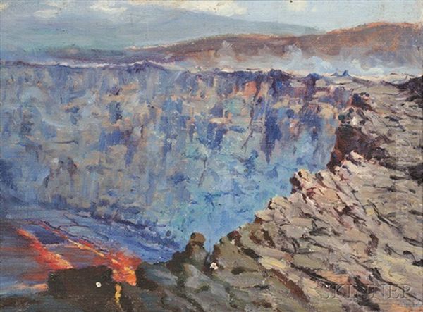 View Of Kilauea Volcano, Hawaii - view 1