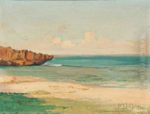 Hawaiian Beach by David Howard Hitchcock