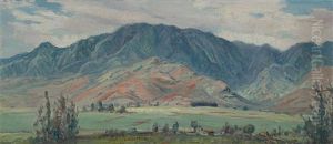 Mount Ka'ala From Mokuleia Beach Section by David Howard Hitchcock