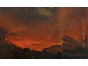 Halemaumau, Lake Of Fire, Kilauea Crater Halemaumau, Lake Of Fire, Kilauea Crater