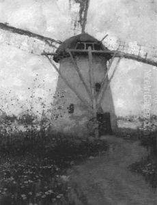 Rotterdam Mill by George Hitchcock