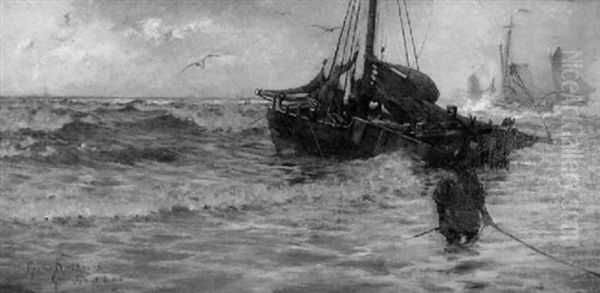 Gloucester Fishing Scene - view 1