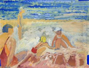 A Summer Day, Lofoten by Sigrid Hjerten