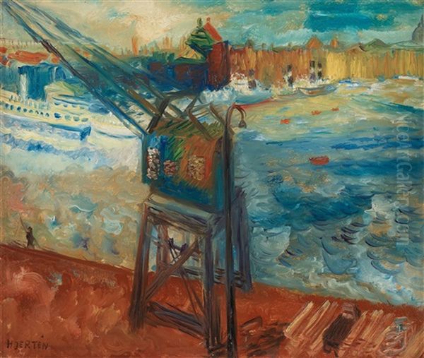 Utsikt Over Skeppsbron (view Over Skeppsbron) - view 1