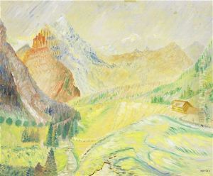 Sol Over Bergen by Sigrid Hjerten