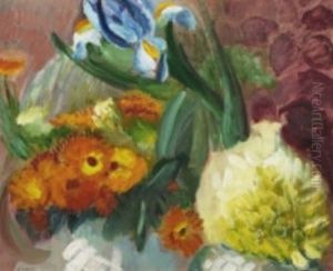 Ringblommor Och Iris Ringblommor Och Iris