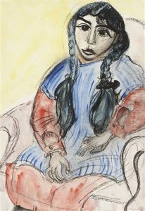 Flicka Med Flator by Sigrid Hjerten