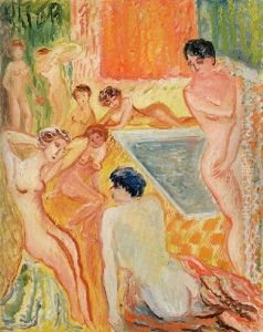 Odalisker I Badet