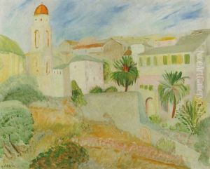 Italienskt Landskap by Sigrid Hjerten