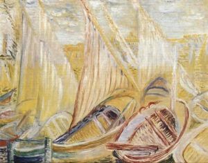Hamnen I Collioure by Sigrid Hjerten