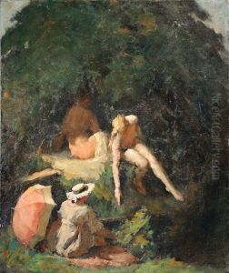 Bathing by Frantisek Hladik