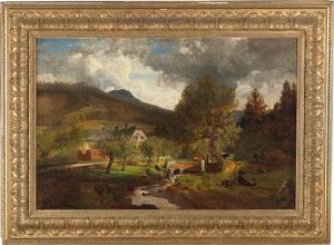 Scene Of The Prein Near Reichenau