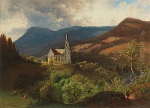 Mountain Church by Anton Hlavacek