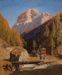 Bei Canazei. Sellajoch