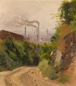 Blick Vom Nusberg Aus Gesehen Auf Wien