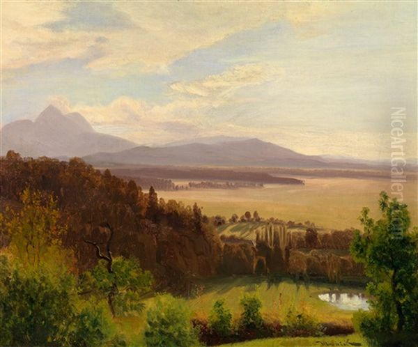 Blick Vom Monchsberg Gegen Den Hohen Stauffen - view 1