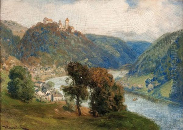 Ansichten Von Neuhaus An Der Donau (2 Works) - view 1
