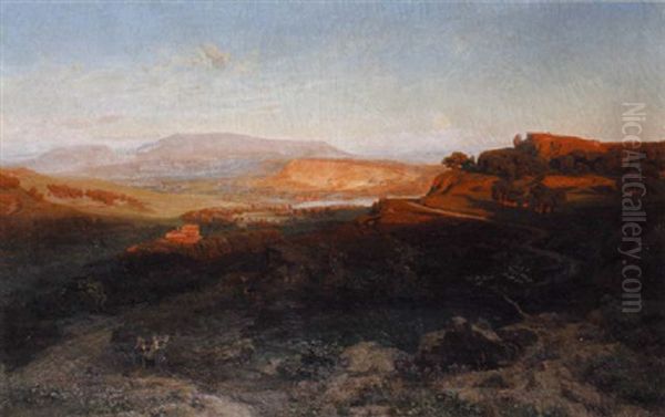 Abendstimmung - Motiv Aus Der Rheinpfalz - view 1