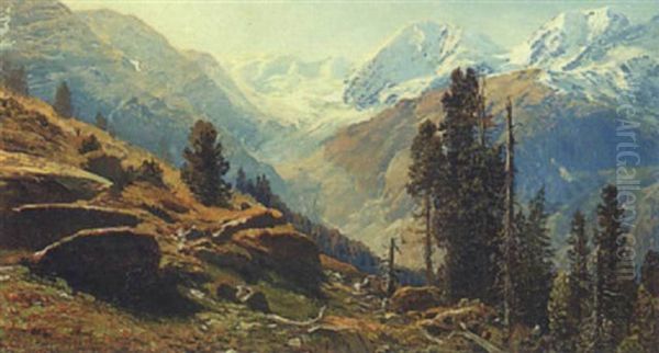 Blick Auf Die Ortlergruppe - view 1