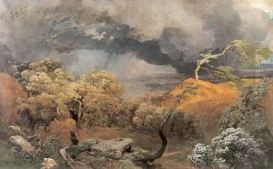 Sturm Und Wetterhagel by Anton Hlavacek