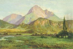 Blick Auf Burg Taufers by Anton Hlavacek