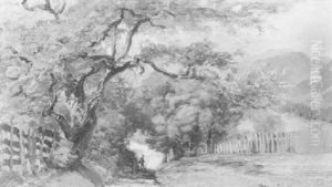 Landschaft Mit Figurlicher Staffage