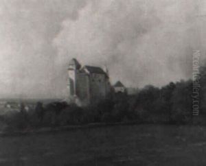 Burg Liechtenstein Bei Modling by Anton Hlavacek