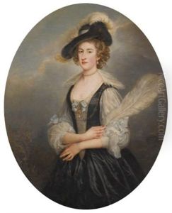 Portrait Of Susanna Hoare, Countess Of Ailesbury (1732-1783) by William Hoare