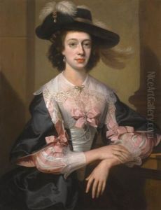 Portrait Of Susan, Mrs Henry Hoare Of Stourhead (d.1743) by William Hoare