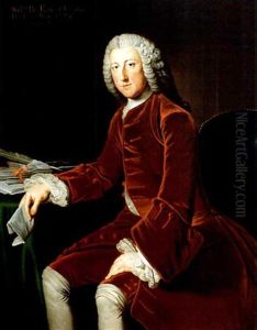 Portrait Of William Pitt, Earl Of Chatham by William Hoare